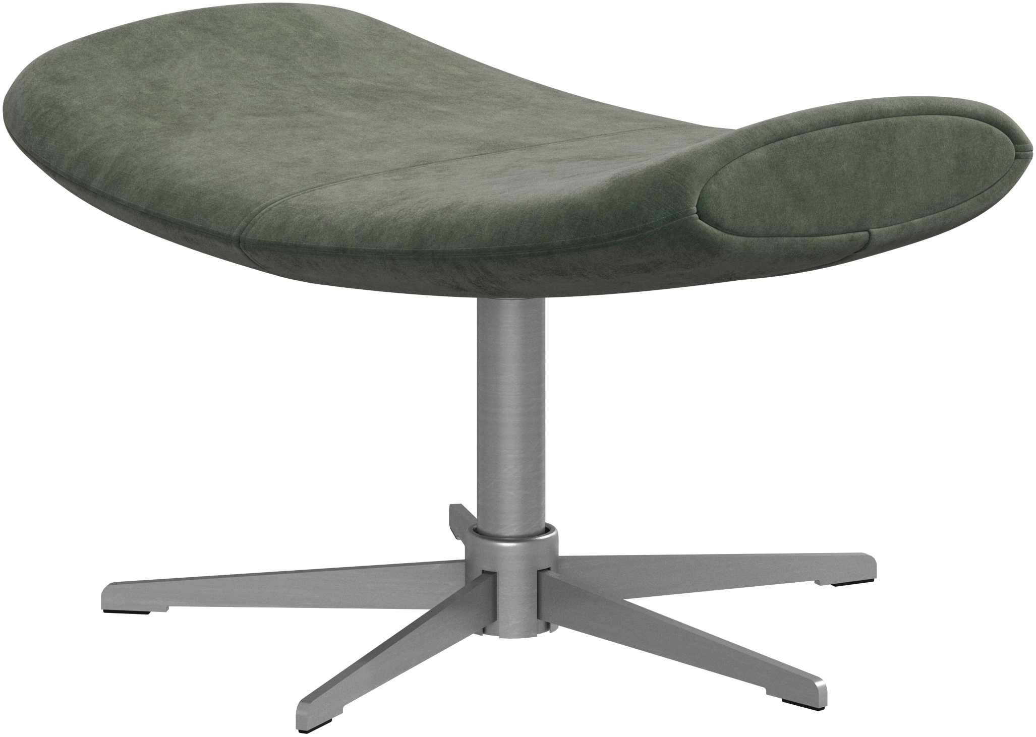 極美品 Boconcept EDEN サンドVelvet 円形オットマン